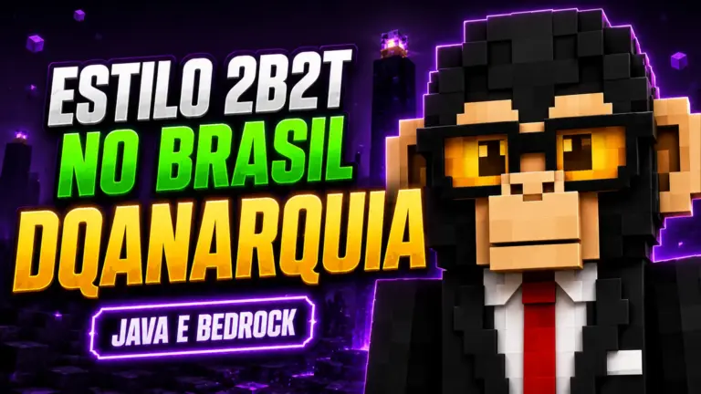 DQAnarquia 2 Servidor de Minecraft estilo 2b2t no Brasil conheca o DQAnarquia