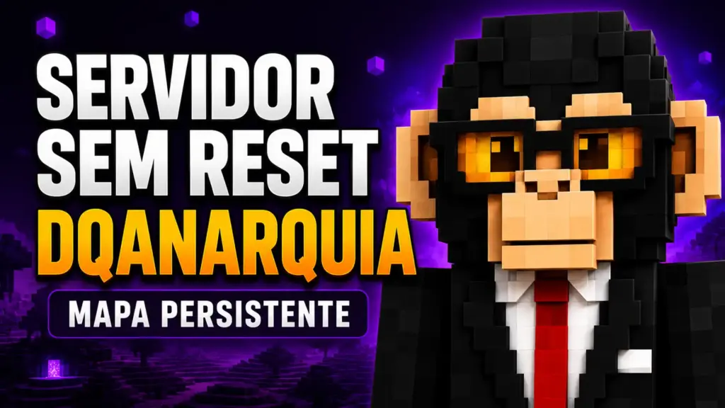 Servidor de Minecraft sem reset: conheça o DQAnarquia 6 Servidor de Minecraft sem reset conheca o DQAnarquia