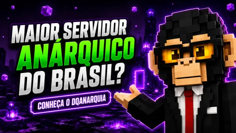 DQAnarquia 2 Servidor de Minecraft anárquico brasileiro DQAnarquia